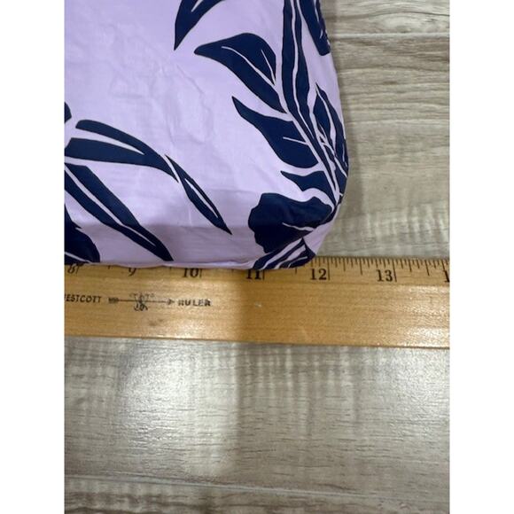 NWT Aloha Collection Mid Tutu INV Lilac/Navy Travel/Cosmetic/Utility Pouch - Picture 4 of 11